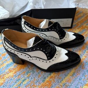 NIB The Office of Angela Scott Mrs Doubt Heeled Ankle Booties - Size EU 39, US 9